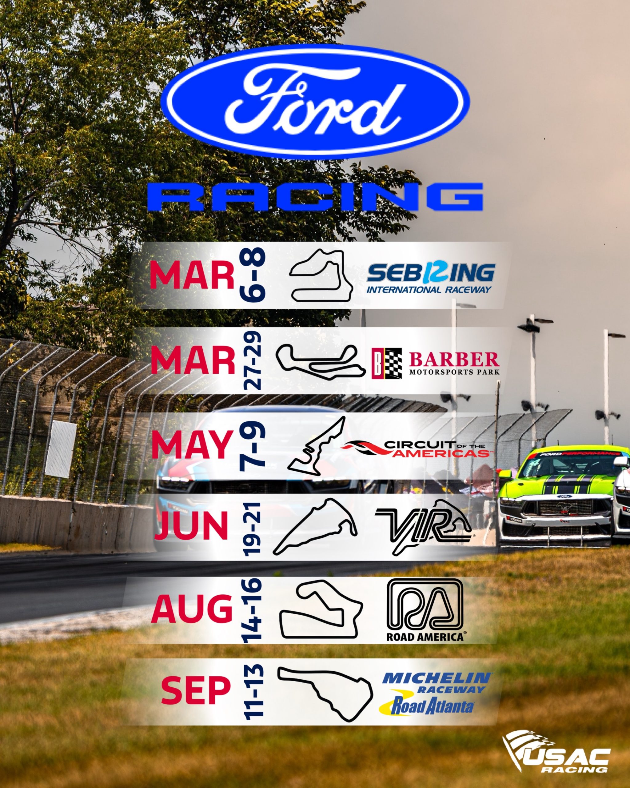 2026 MUSTANG CUP SCHEDULE RELEASED